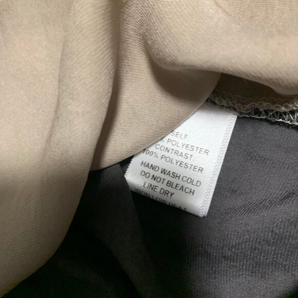 Promesa Double Trouble Colorblock Washed Satin Shirt - Picture 8 of 12